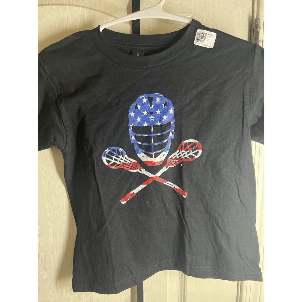 Lacrosse Stars And Stripes Kids Tshirt S